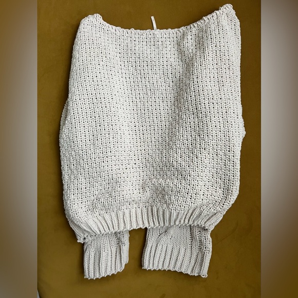 Free People Cream Sticks and Stones
Chenille Cable Knit Sweater - Picture 7 of 11